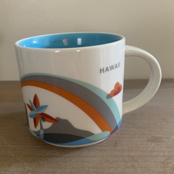 Starbucks Hawaii You Are Here Mug 2014